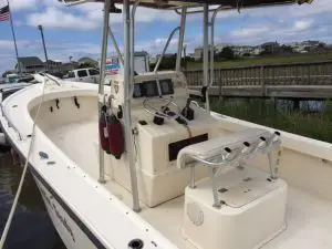 center console fishing boat