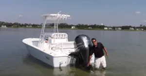 boat technique into the waves