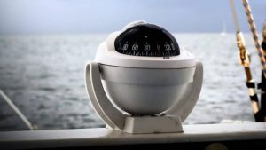 Mounting the boat compass