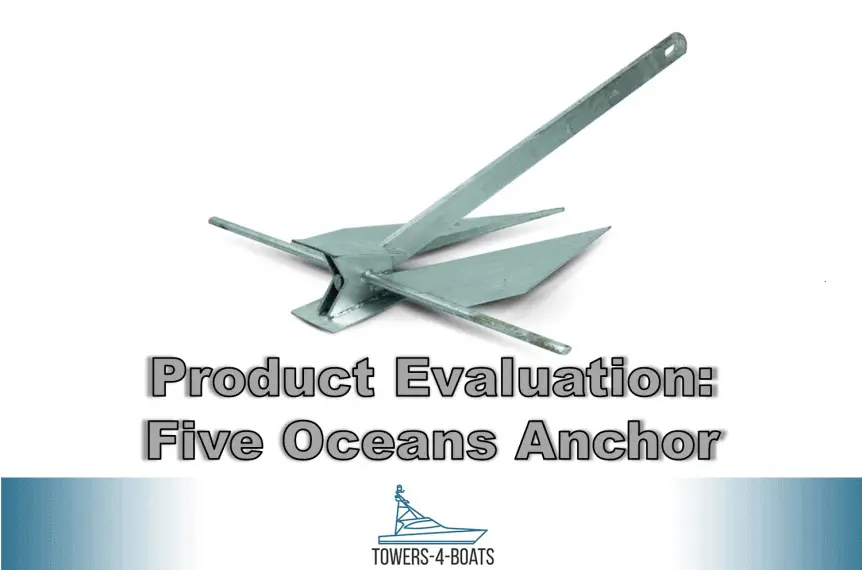 Product Evaluation: Five Oceans Hot Dipped Galvanized Traditional Danforth Style Fluke Anchor
